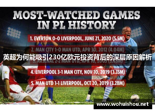 英超为何能吸引230亿欧元投资背后的深层原因解析